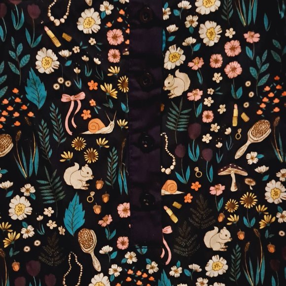 Adorable Floral Cotton Dress Sz 5 - Picture 5 of 5